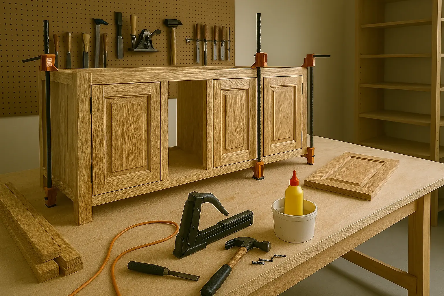 Unique custom built-ins and feature walls projects